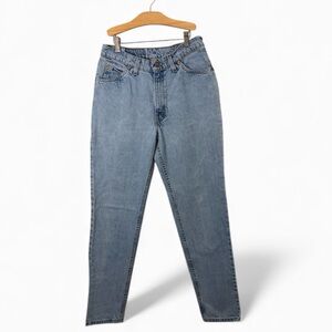 Levi’s 912 Slim Straight Women 11 Orange Tab High Rise Light Zip RARE Vintage
